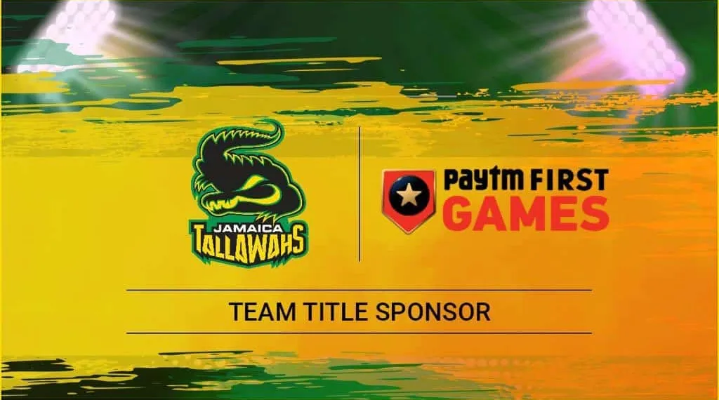 Paytm First Games enters Caribbean Premier League, becomes the title sponsor of Jamaica Tallawahs
