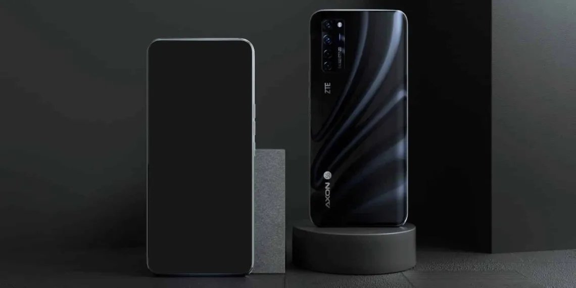 ZTE Axon 20 5G official image reveals front and back panel design