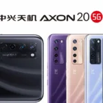 ZTE Axon 20 5G to have Four different colour options