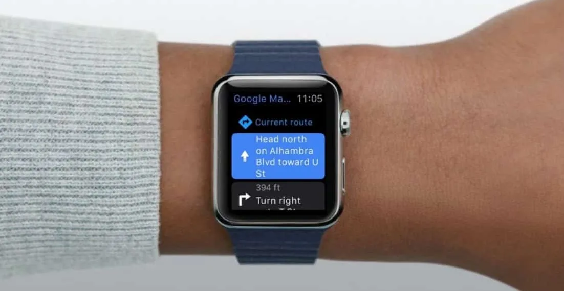 Google Maps Update is bringing Apple Wach & CarPlay Dashboard support_TechnoSports.co.in