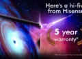 Hisense TVs are coming with up to 40% off and 5 years warranty on Amazon Freedom Sale_TechnoSports.co.in