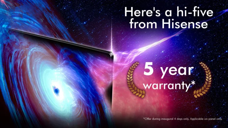 Hisense TVs are coming with up to 40% off and 5 years warranty on Amazon Freedom Sale_TechnoSports.co.in