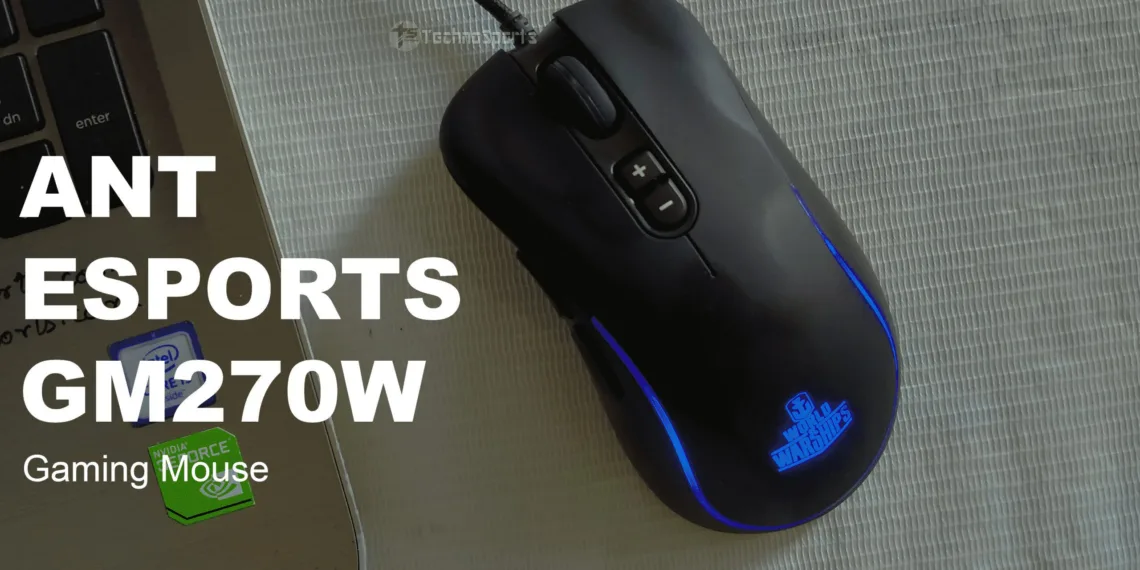 ANT Esports GM270W Gaming Mouse review - cheapest and best gaming mouse