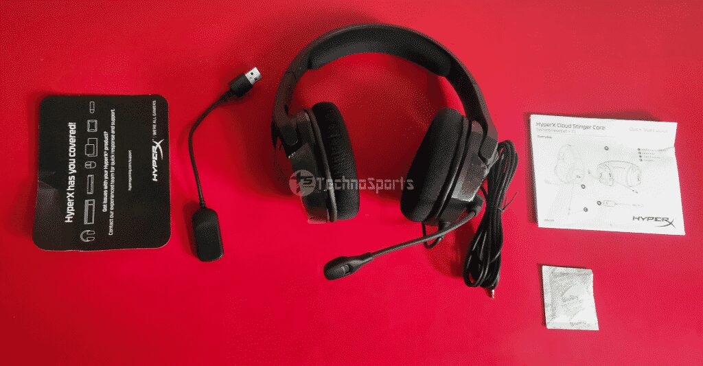 HyperX Cloud Stinger Core 7.1 - Review - In the Box_TechnoSports.co.in