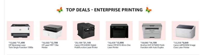 Here are the Best Enterprise Printer deals on Amazon Freedom Sale