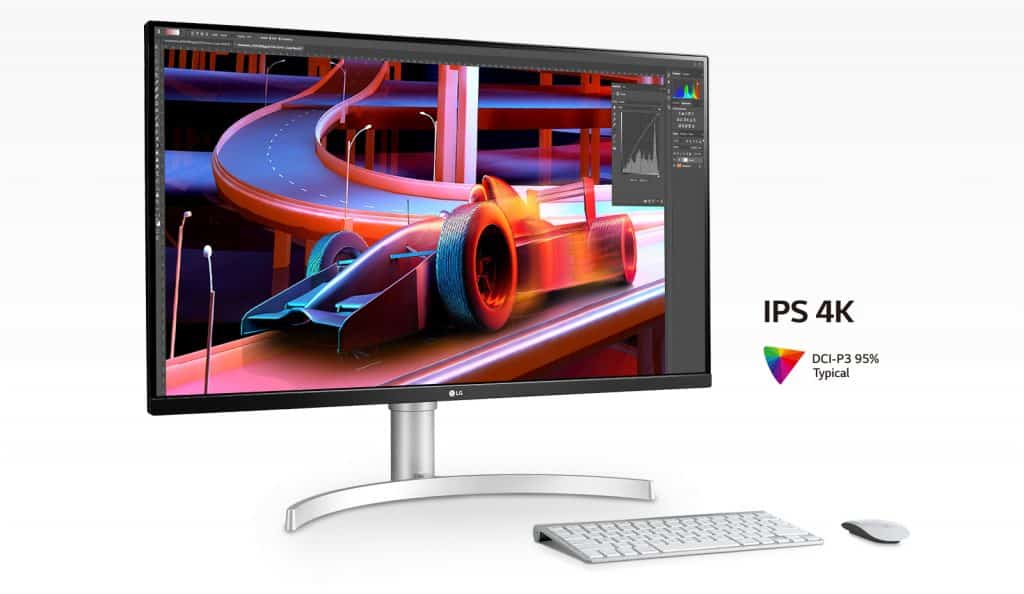 LG launches new 32UN650-W 4K FreeSync monitor with 95% DCI-P3 color gamut