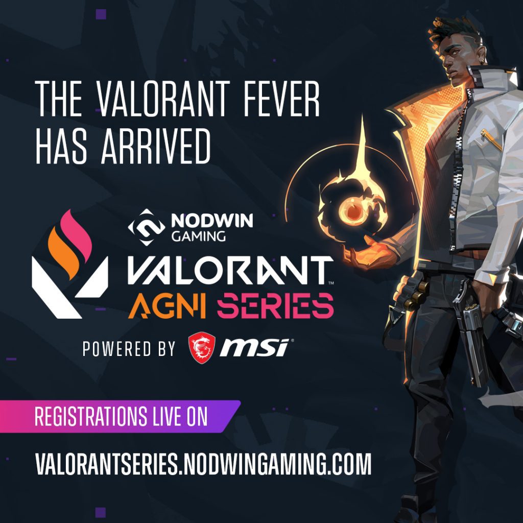 NODWIN Gaming announces the esports tournament Valorant Agni Series 2020