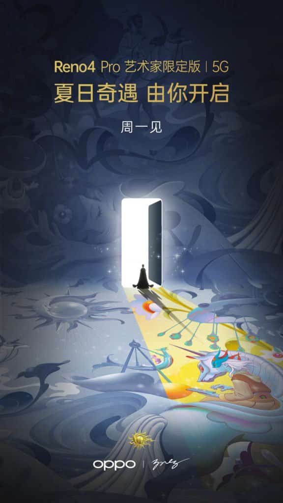 Oppo Reno 4 Pro Artist Limited Edition James Jean Teaser 576x1024 1 Oppo Reno 4 Pro Artist Limited Edition 5G in collaboration with James Jean teased