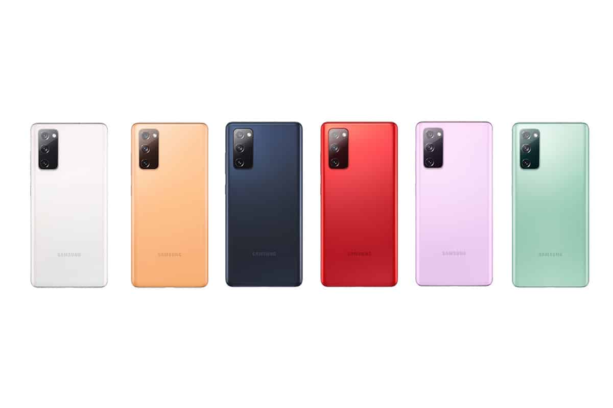 Samsung Galaxy S20 Fan Edition renders leaked colour options and specifications