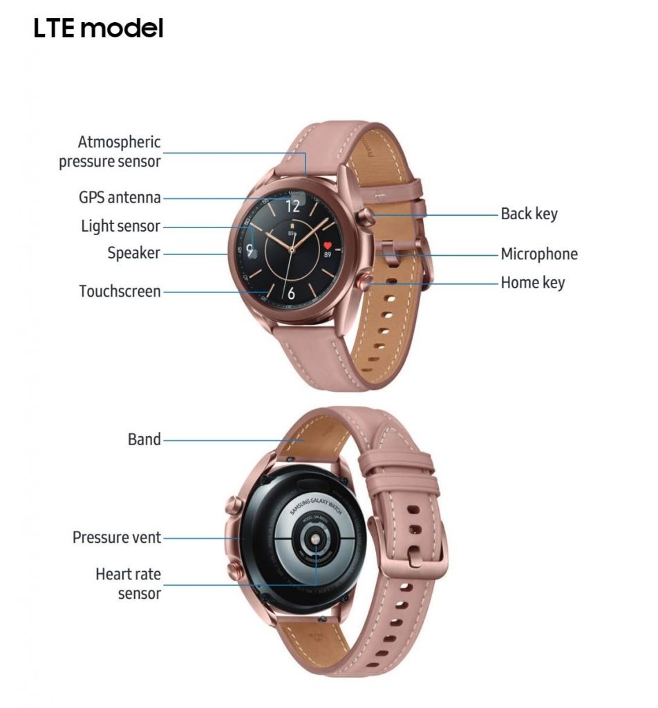 Samsung Watch 3 Mystic Bronze_TechnoSports.co.in