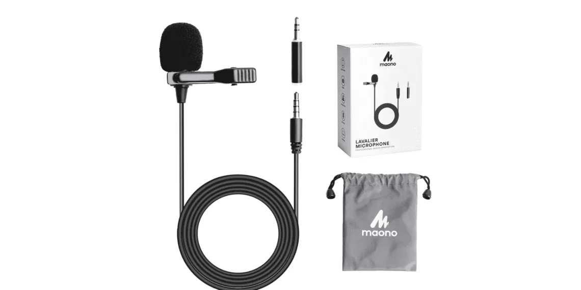 Maono AU-400 Lavalier Microphone available for just ₹ 299 on Amazon Prime Day