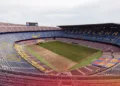 Preparations begin for the upcoming season as Barcelona replaces turf at the Camp Nou