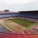 Preparations begin for the upcoming season as Barcelona replaces turf at the Camp Nou