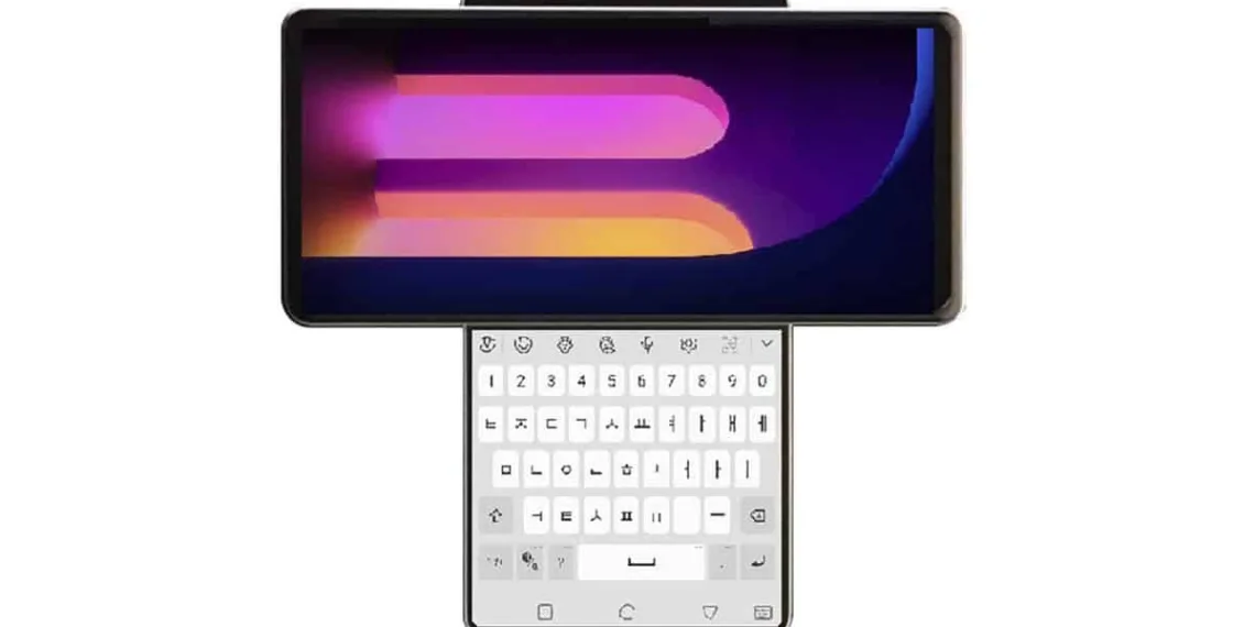 LG Wing shown with Dual-screen Rotating display in video