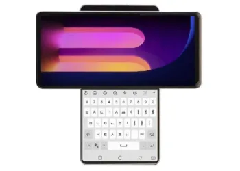 LG Wing shown with Dual-screen Rotating display in video