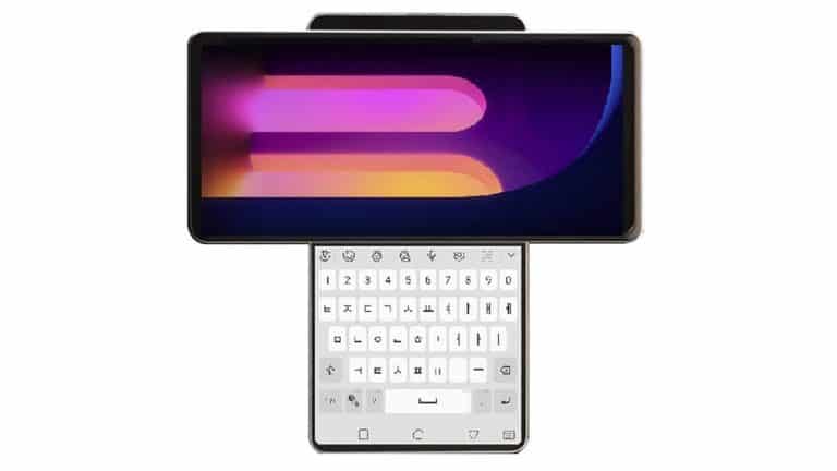 LG Wing shown with Dual-screen Rotating display in video