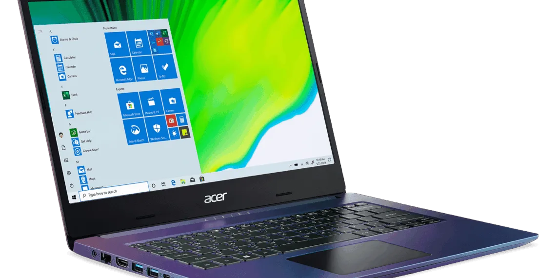 Acer launches Intel-powered Aspire 5 in Magic Purple with chameleon effect