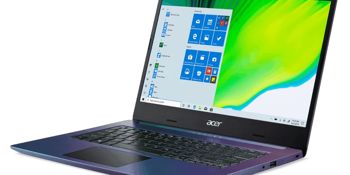 Acer launches Intel-powered Aspire 5 in Magic Purple with chameleon effect