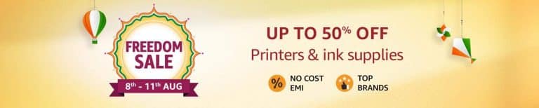 Here are the Best Printer deals on Amazon Freedom Sale