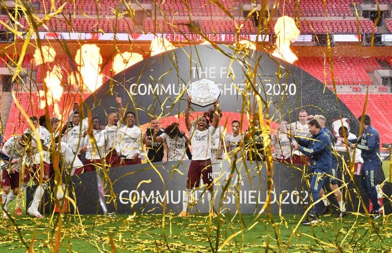 Arteta wins his second trophy as Arsenal lifts the FA Community Shield