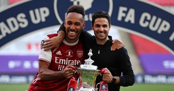 aubameyang arteta Aubameyang breaks three records as Arsenal beats Chelsea to win the FA Cup final