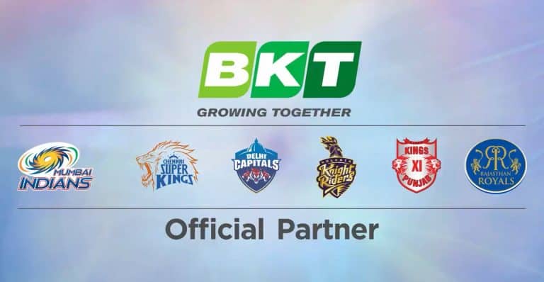 BKT is now the ‘Official Partner’ of 6 IPL teams – CSK, DC, KXIP, KKR, MI and RR