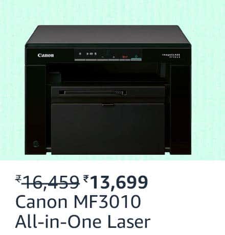 canon mf3010 Best deals on Laser printers on Amazon Prime Day