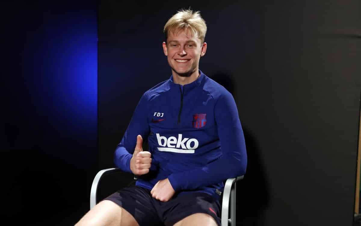 Frenkie de Jong is confident about Champions League action in Lisbon