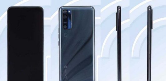 ZTE A20 5G spotted on TENAA hinted to have an under-display camera and 6.92-inch OLED display