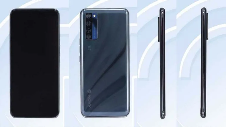 ZTE A20 5G spotted on TENAA hinted to have an under-display camera and 6.92-inch OLED display