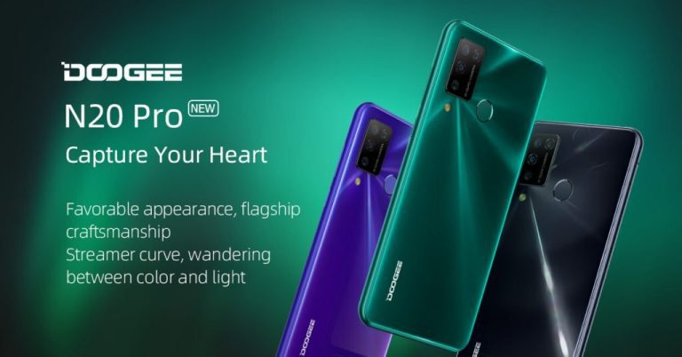 Doogee N20 Pro launched with Helio P60 paired with 6GB RAM at $120