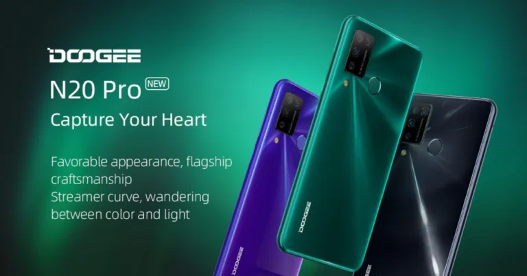Doogee N20 Pro launched with Helio P60 paired with 6GB RAM at $120