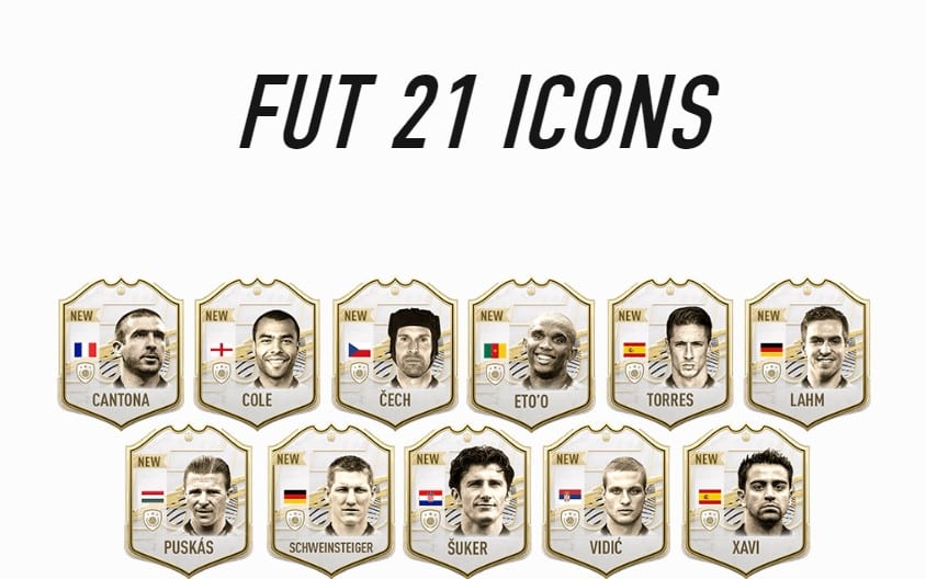 fifa 21 fut icons EA Sports reveal all the new 11 Icons which will be available in FIFA 21 Ultimate Team