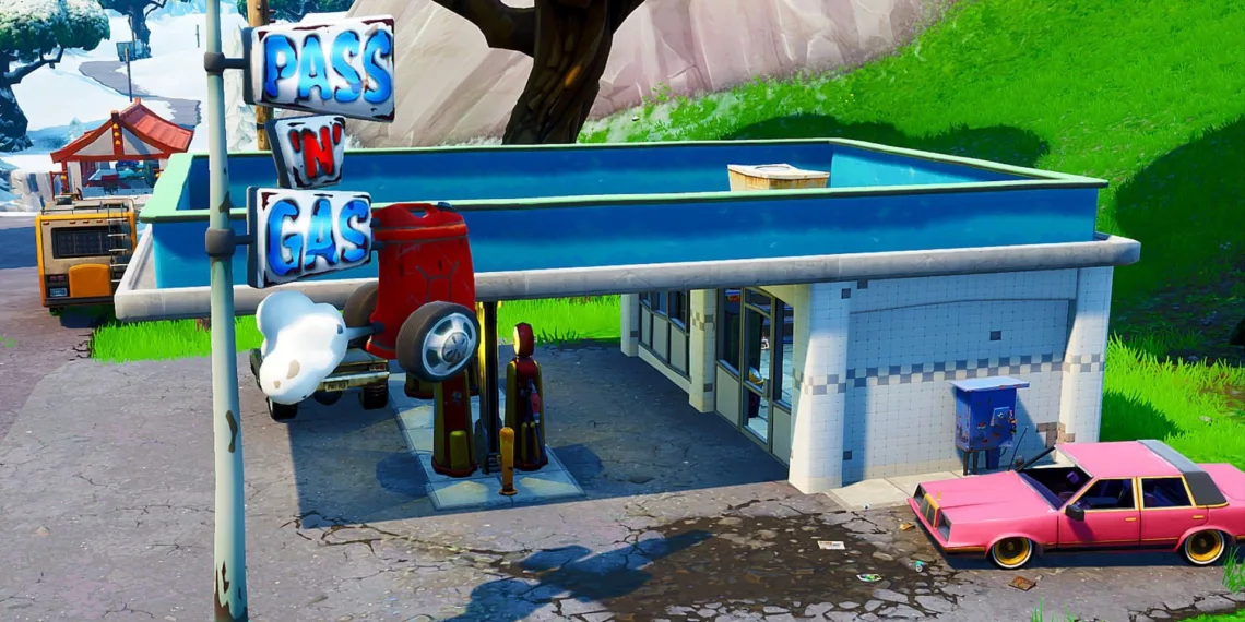 Fortnite adds Gas Pumps and Cars in their latest updates