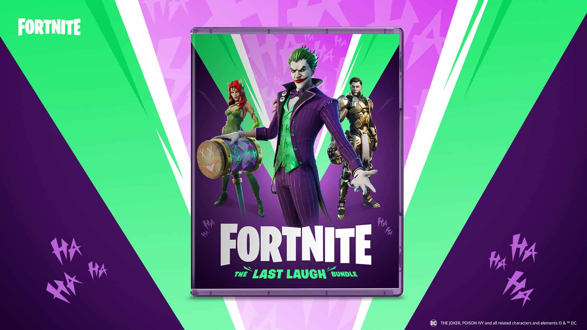 Fortnite's new The Last Laugh Bundle adds Joker, Poison Ivy Skins & much more