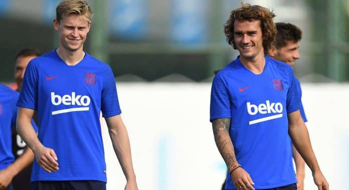"Griezmann isn't a winger, Frenkie should play in the role he had at Ajax," says Koeman "Griezmann isn't a winger, Frenkie should play in the role he had at Ajax," says Koeman