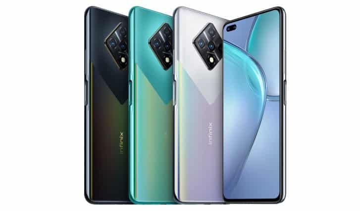 gsmarena 001 1 4 Infinix Zero 8 launched with Helio G90T chipset and weird rear camera