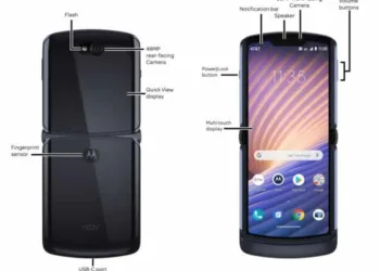 Moto Razr 2020 diagram leaked, looks exactly how we expected