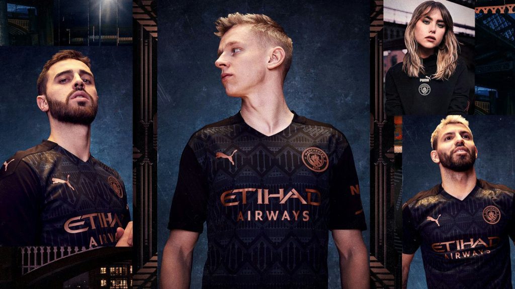 Manchester City unveils their 2020-21 season away kit with Puma: makes the black theme even better