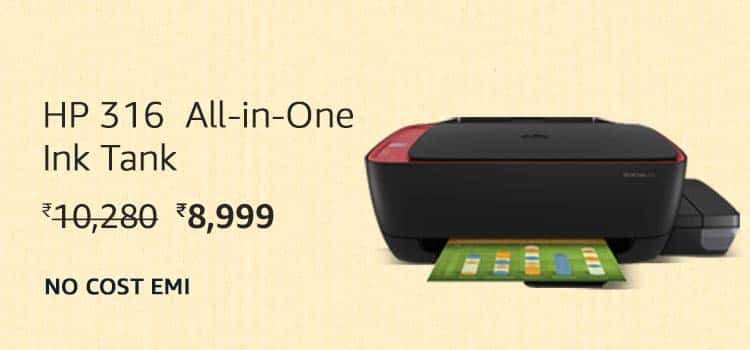 hp 316 Best deals on Ink-tank printers on Amazon Prime Day