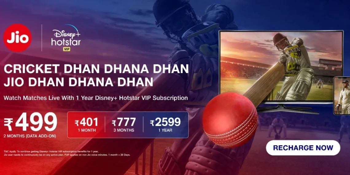 Jio brings new Cricket Dhan Dhana Dhan offer