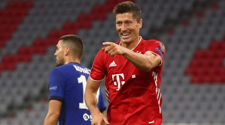 Robert Lewandowski becomes the first player in 16 years to have 3+ goals and assists in a Champions League match
