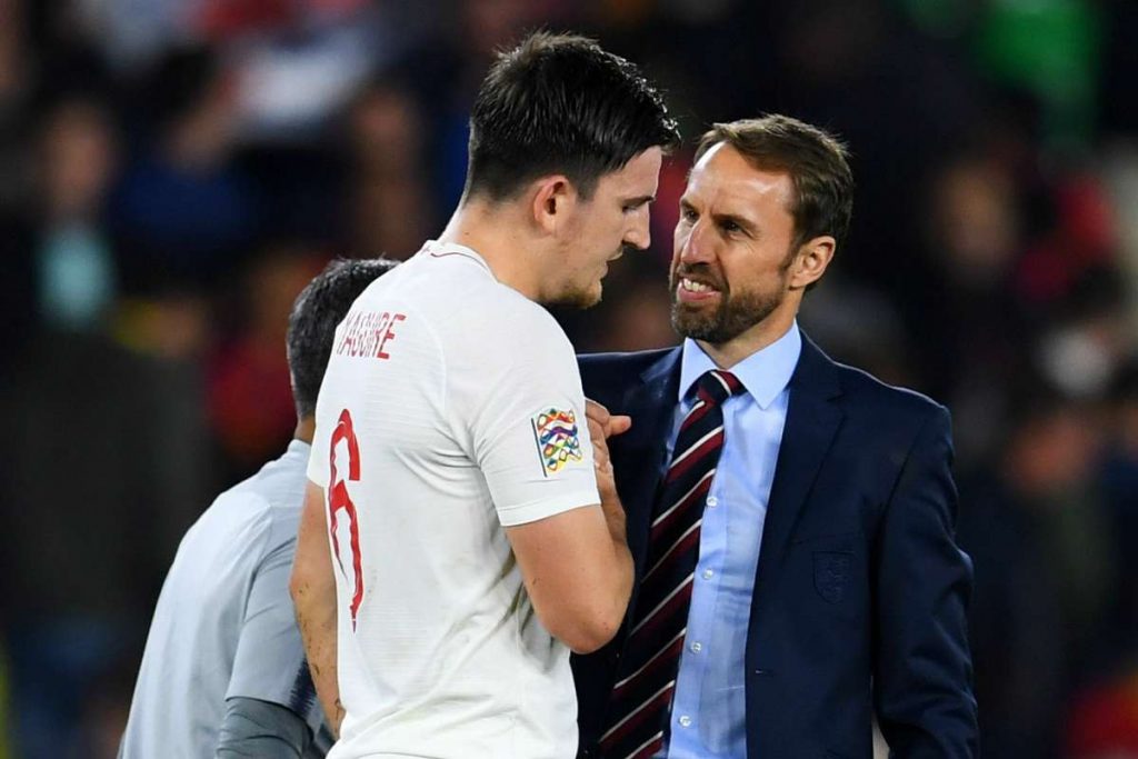 maguire southgate Predicted starting XI for the top 8 teams in Euro 2020 (2021)