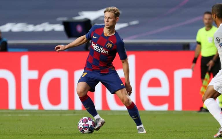 Frenkie de Jong also says there should be changes at Barcelona