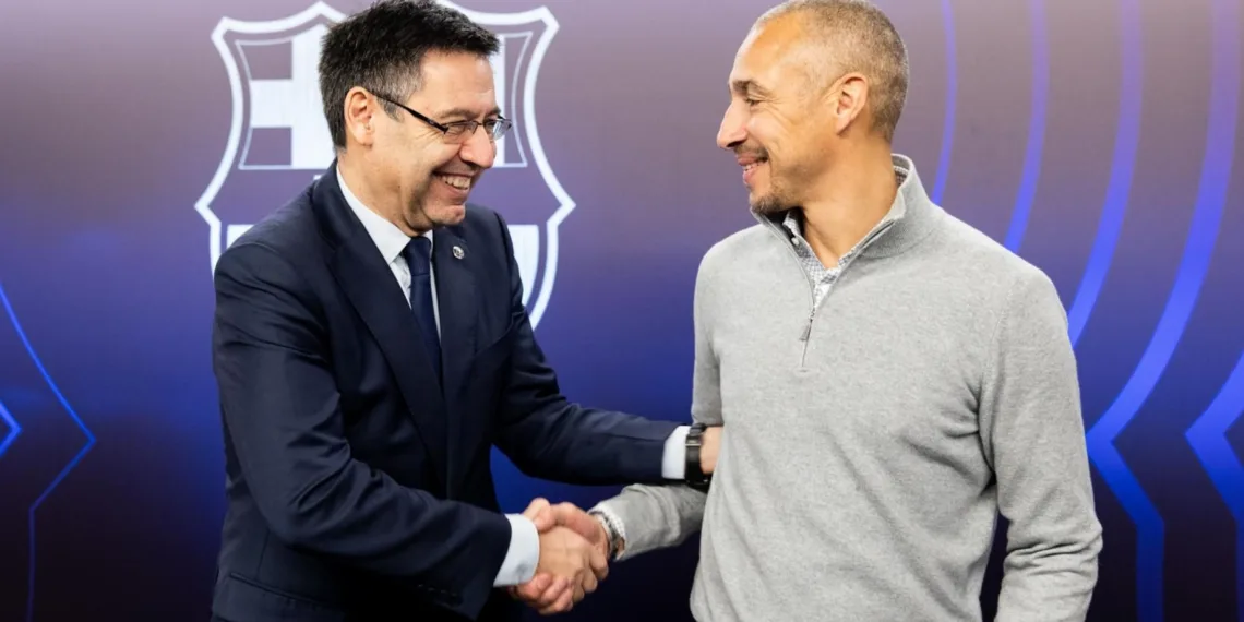 Former Barcelona striker Henrik Larsson joins Koeman's backroom team