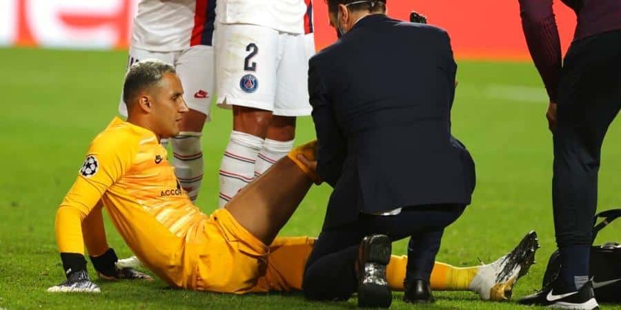 navas Big blow for PSG ahead of Champions League semi-final as Keylor Navas is injured