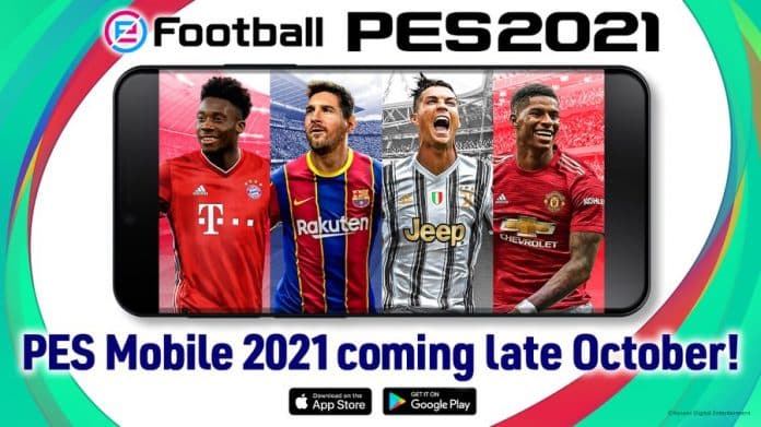 pes 21 mobile