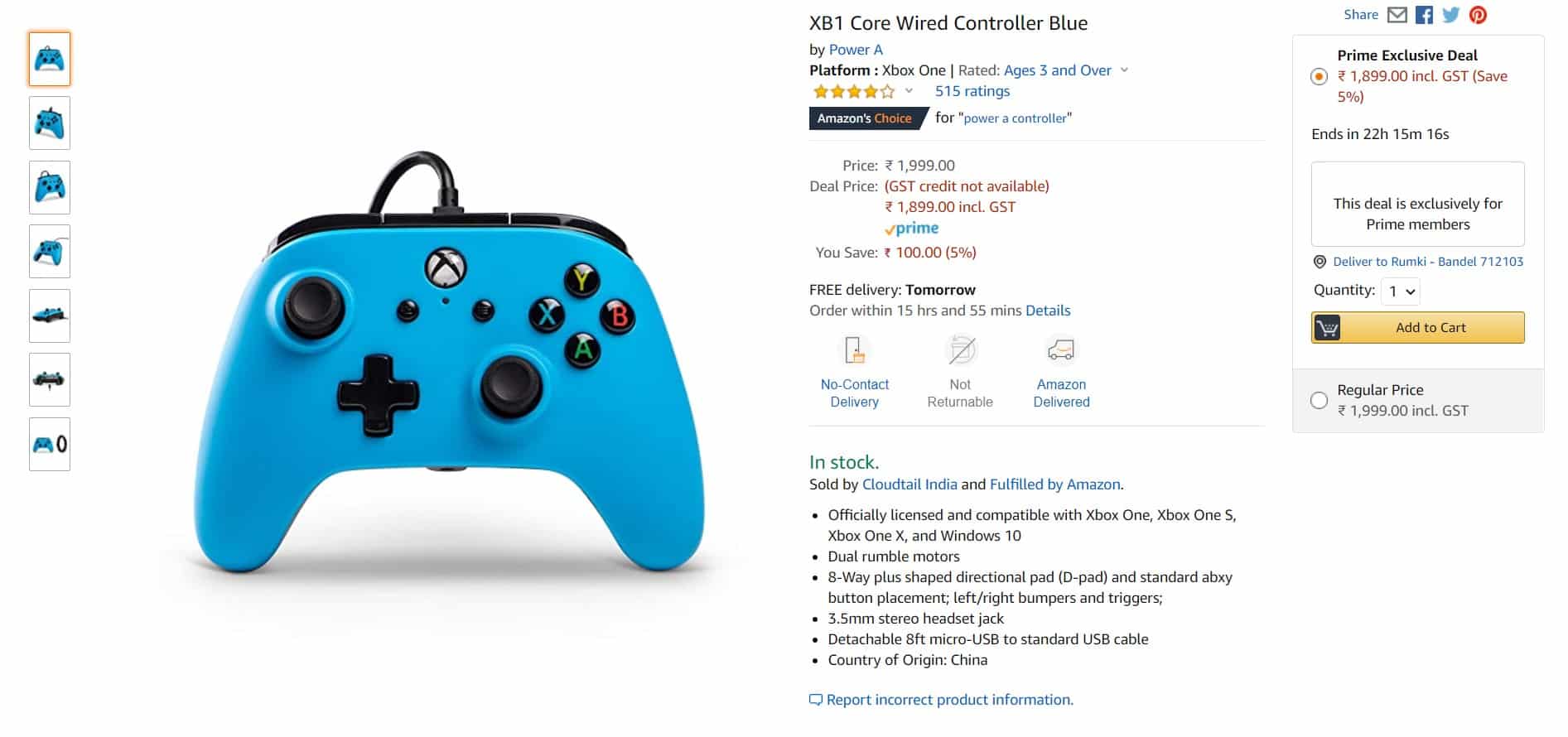 power a 1 Power A bestselling gamepad controllers on Amazon Prime Day