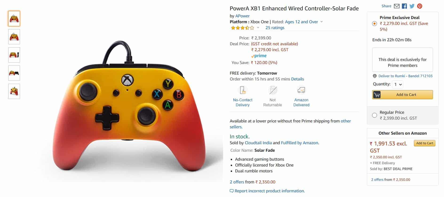 power a 7 Power A bestselling gamepad controllers on Amazon Prime Day