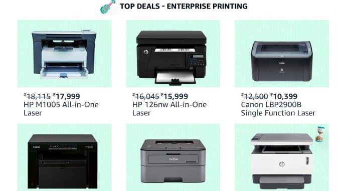 prime day laser printers